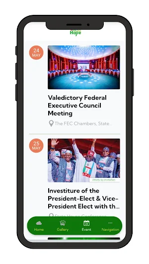 Tinubu Inauguration Screenshot 3