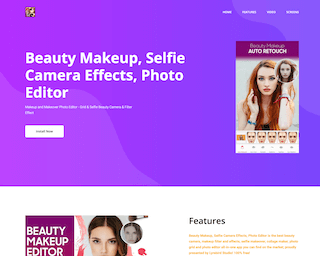 AppPage.net landing page theme 1